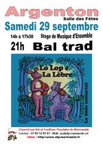 Affichette Argenton recto